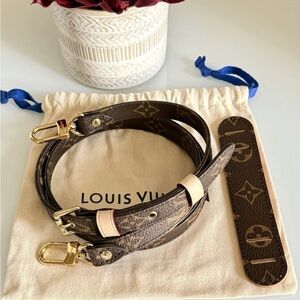 Louis Vuitton Monogram 16mm Shoulder Strap